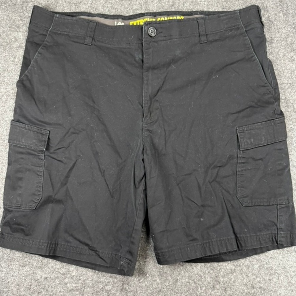 Lee Extreme Comfort Mens Cargo Shorts Black Size 42 Casual‎ Outdoor